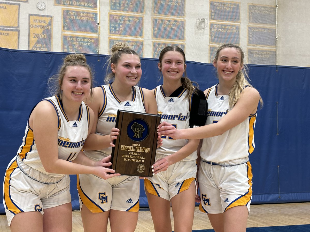 Catholic Memorial GBB (@cmhgirlsbball) on Twitter photo Tomorrow night is Senior Night for CMH Girls Basketball. It's unofficial, but this group of girls may leave CMH as the winningest group of seniors since CMH became a member of the WIAA. Come on out at 7:00 p.m. to give them a round of applause. <a href="/CMHCrusaders/">Catholic Memorial HS</a> #whereyourise Tomorrow night is Senior Night for CMH Girls Basketball. It's unofficial, but this group of girls may leave CMH as the winningest group of seniors since CMH became a member of the WIAA. Come on out at 7:00 p.m. to give them a round of applause. <a href="/CMHCrusaders/">Catholic Memorial HS</a> #whereyourise