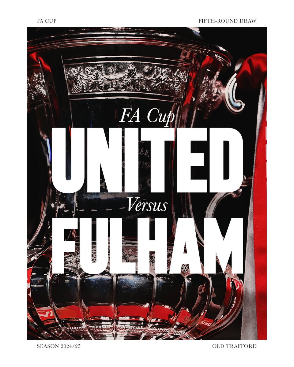 Fulham menanti di babak kelima #FACup 💪

#MUFC
