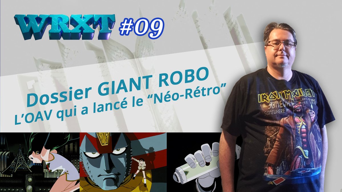 Vous n'avez rien de prévu ce samedi soir?
Alors c'est parfait! Ne manquez pas WikiRahow eXTented consacré aux OAV de Giant Robo, l'anime qui a démarré la mode du "néo-rétro" ! 🤖
Rahow vous dispensera son infini savoir des anime vintages, sur les chaines Twitch et Kick de