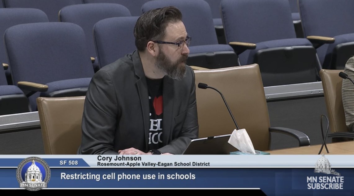 Minnesota School Boards Association (@mnmsba) on Twitter photo MSBA director and <a href="/ISD196schools/">DISTRICT 196-ʀᴏsᴇᴍᴏᴜɴᴛ-ᴀᴘᴘʟᴇ ᴠᴀʟʟᴇʏ-ᴇᴀɢᴀɴ sᴄʜᴏᴏʟs</a> school board member Cory Johnson shares thoughts on cell phone policies. School boards across MN support district level decisions. MSBA director and <a href="/ISD196schools/">DISTRICT 196-ʀᴏsᴇᴍᴏᴜɴᴛ-ᴀᴘᴘʟᴇ ᴠᴀʟʟᴇʏ-ᴇᴀɢᴀɴ sᴄʜᴏᴏʟs</a> school board member Cory Johnson shares thoughts on cell phone policies. School boards across MN support district level decisions.