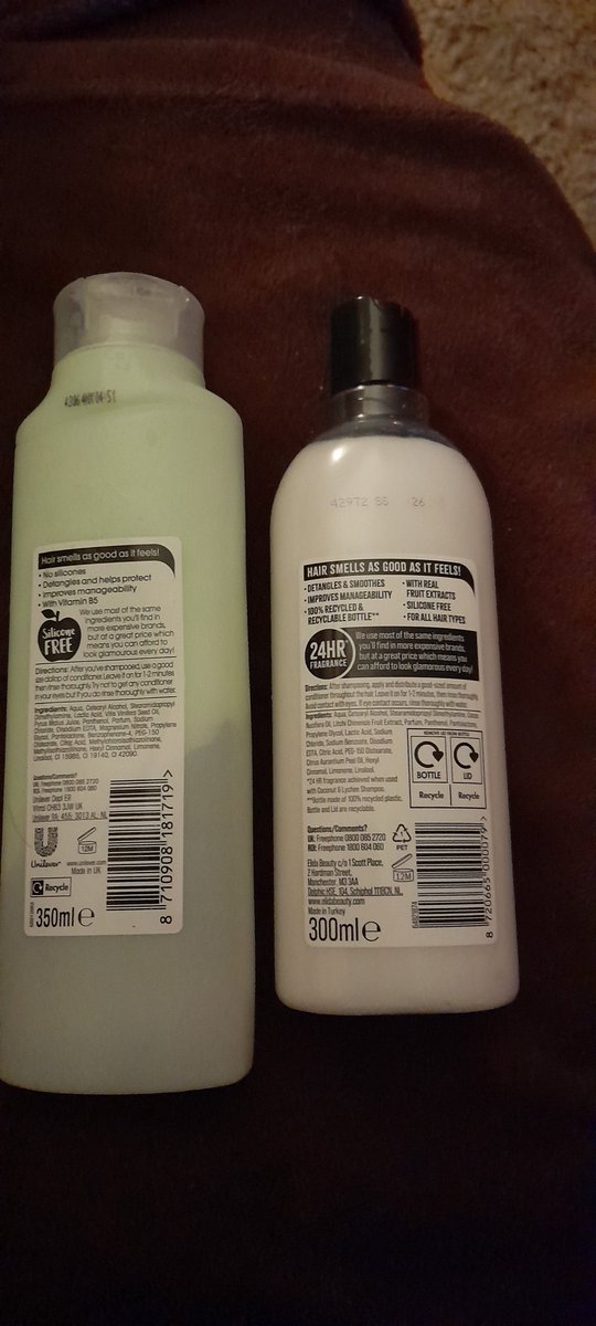 Oooh new bottle! Same price but 50ml less!

#shrinkflation 
#albertobalsam
<a href="/elidabeauty/">Elida Beauty</a>