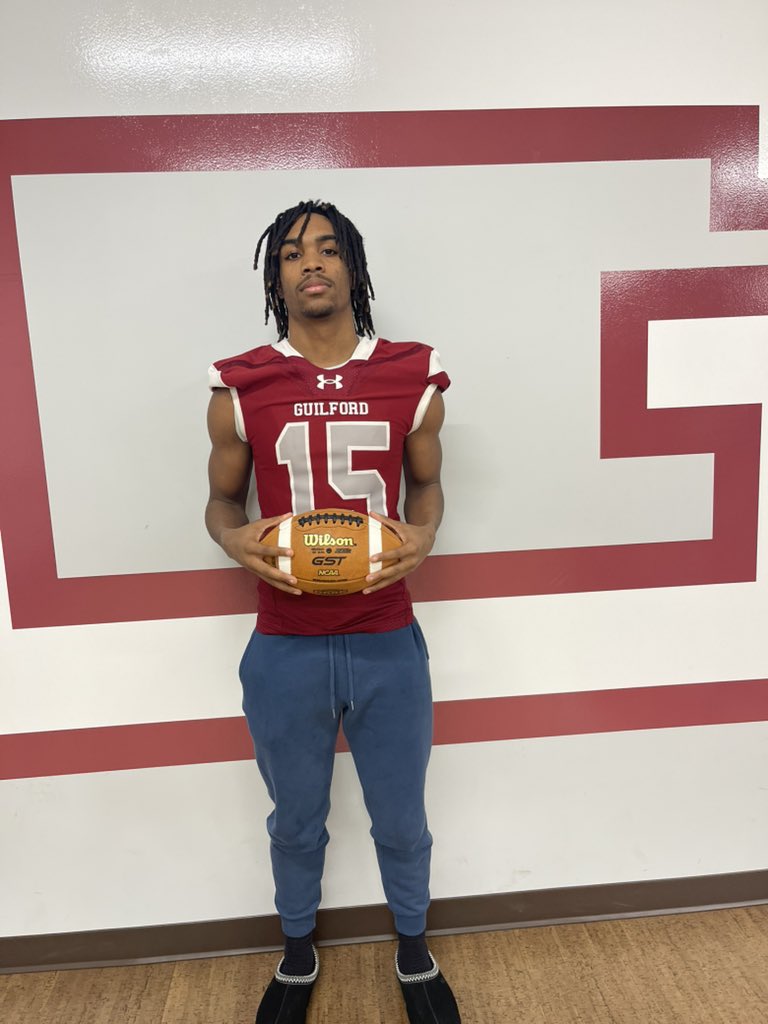 After receiving a verbal and just completed my college visit with Guilford. 1st offer. Thank you coach <a href="/thirty343543/">Coach Justin Thirtyacre</a> <a href="/CoachATaylorMA/">Austin Taylor</a> <a href="/542Simmons/">Ashton Simmons</a> <a href="/lindsayjtucker/">Lindsay Tucker</a>