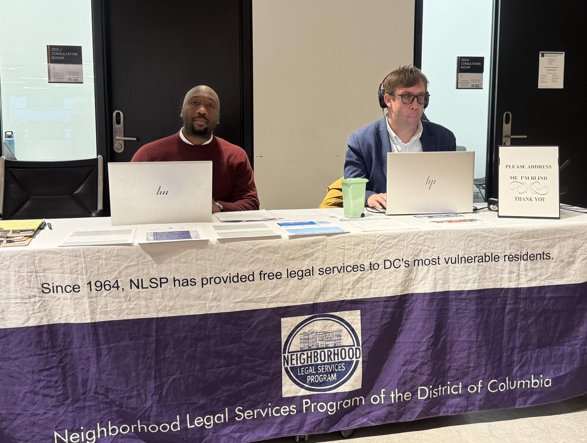 NLSP's partnership with the DC Public Library facilitates connections with residents. We run legal clinics at the library branches so community members can learn critical information on subjects that directly impact their lives.