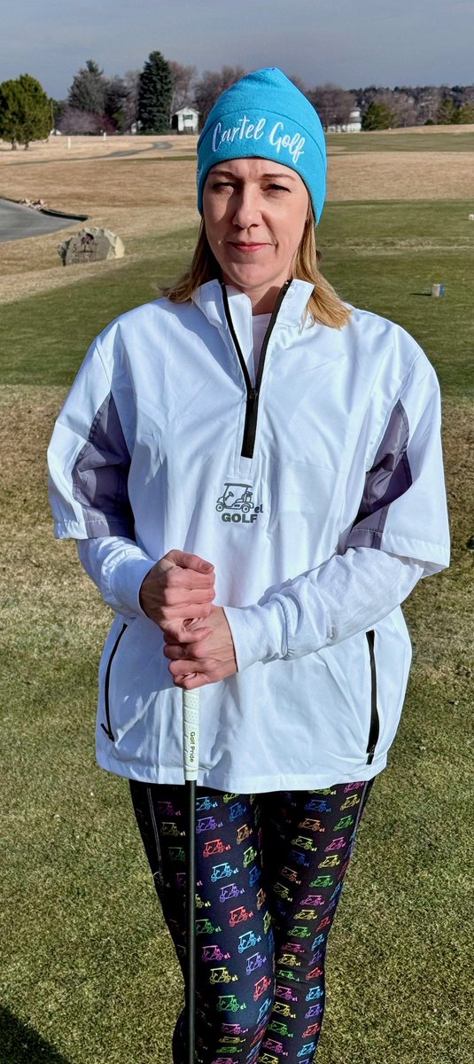 CartelGolfCO's tweet photo. 🧣💕 Cozy and stylish? Absolutely! Our jackets and beanies are perfect for chilly days on the course. Stay warm with Cartel Golf. Shop now at https://t.co/cNWoIm1AtD! #GolfInStyle #WinterVibes #CartelGolf #StayWarm #GolfJacket #GolfBeanie https://t.co/P0aagvYgmh