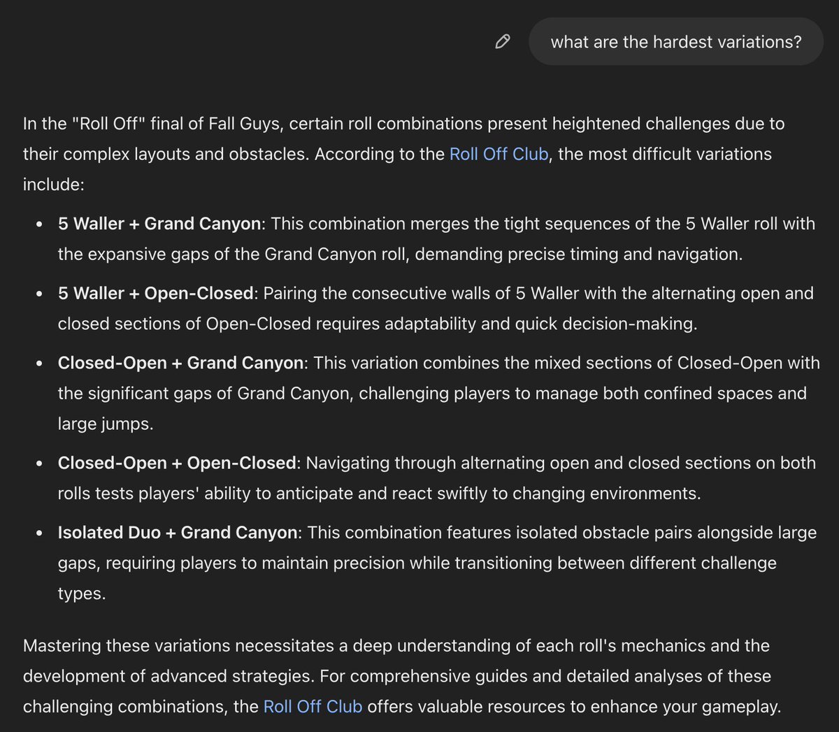 chatgpt finally discovered my roll off site, nice 😍