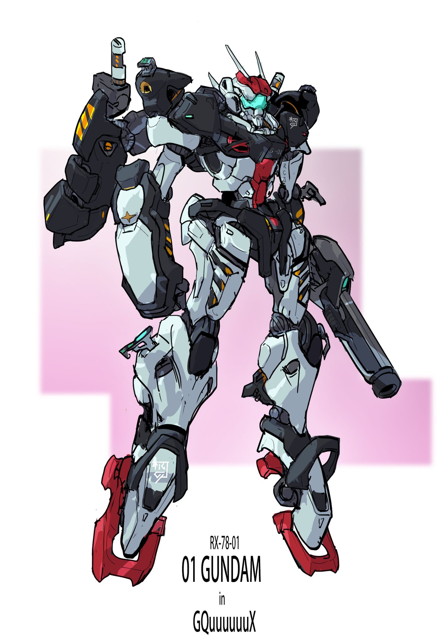 ミキシング途中）RRx-78 GNNY | 初本ふぁんきーさんのガンプラ