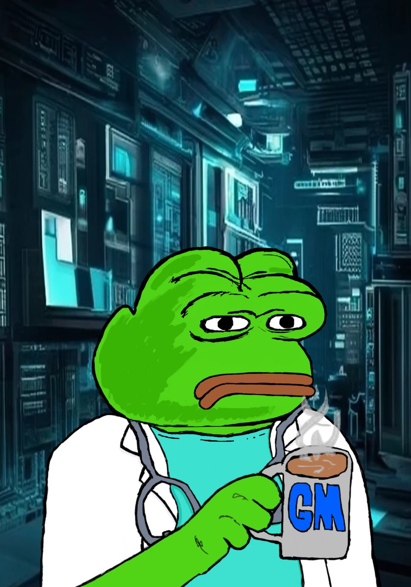 GM FROM THE LAB! #PEPE