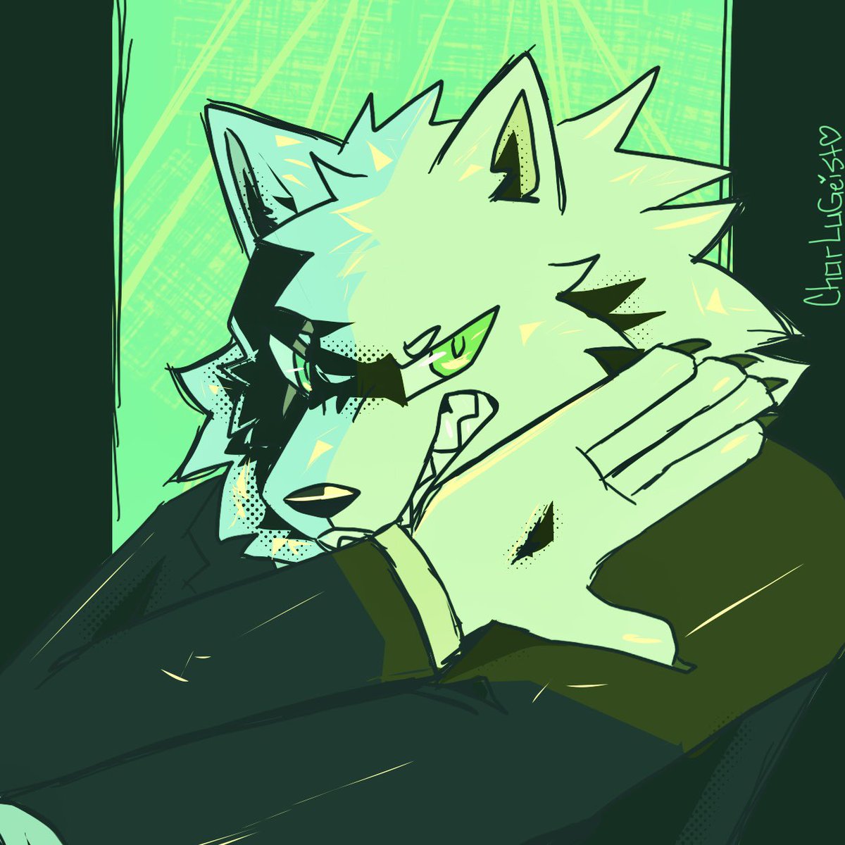 Oh yeah!
Little bits of gift art for <a href="/ColressBp/">Col</a>, <a href="/green0with0enby/">Twisted</a>, and <a href="/Lawaow_/">Law</a> respectively