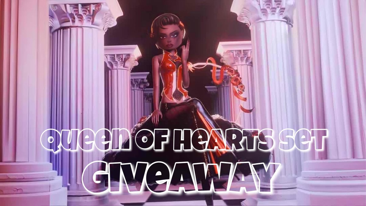 Itzzzzzelyssaaa's tweet photo. DTI QUEEN OF HEARTS SET GIVEAWAY

• FOLLOW ME + @DearxMisa W/🔔
• LIKE + REPOST

ENDS IN 1 WEEK‼️
#dti #DressToImpress #roblox https://t.co/sJeGnQPnDr