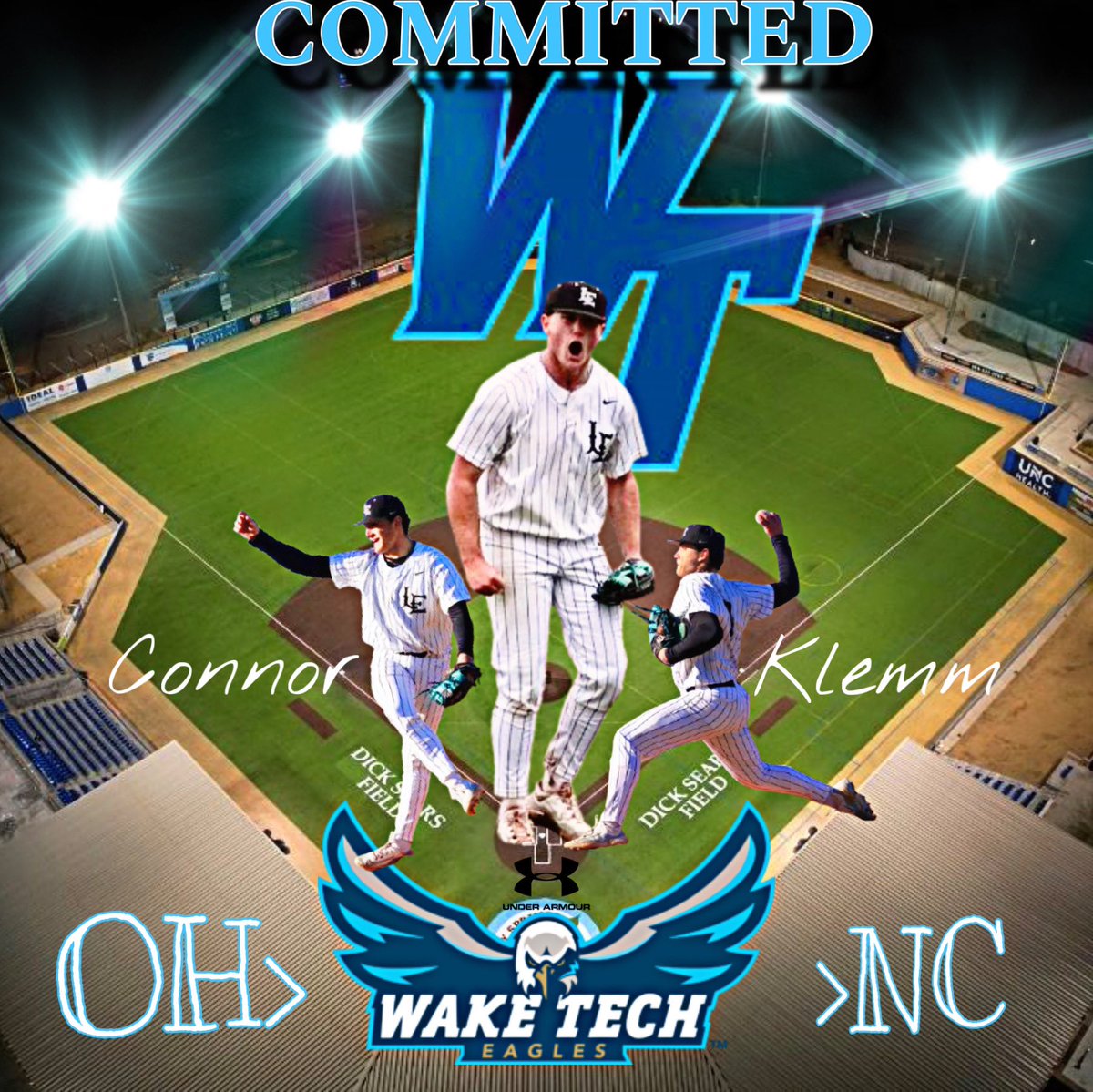 Lakota East Baseball (@lehawksbaseball) on Twitter photo Congrats to Sr. pitcher <a href="/klemm_connor/">Connor Klemm</a> on his commitment to <a href="/waketechbsb/">Wake Tech Baseball</a>
Couldn’t be more proud of all the work you’ve put in over the last 3 years. Big year coming. Congrats Klemm.
#GoHawks Congrats to Sr. pitcher <a href="/klemm_connor/">Connor Klemm</a> on his commitment to <a href="/waketechbsb/">Wake Tech Baseball</a>
Couldn’t be more proud of all the work you’ve put in over the last 3 years. Big year coming. Congrats Klemm.
#GoHawks