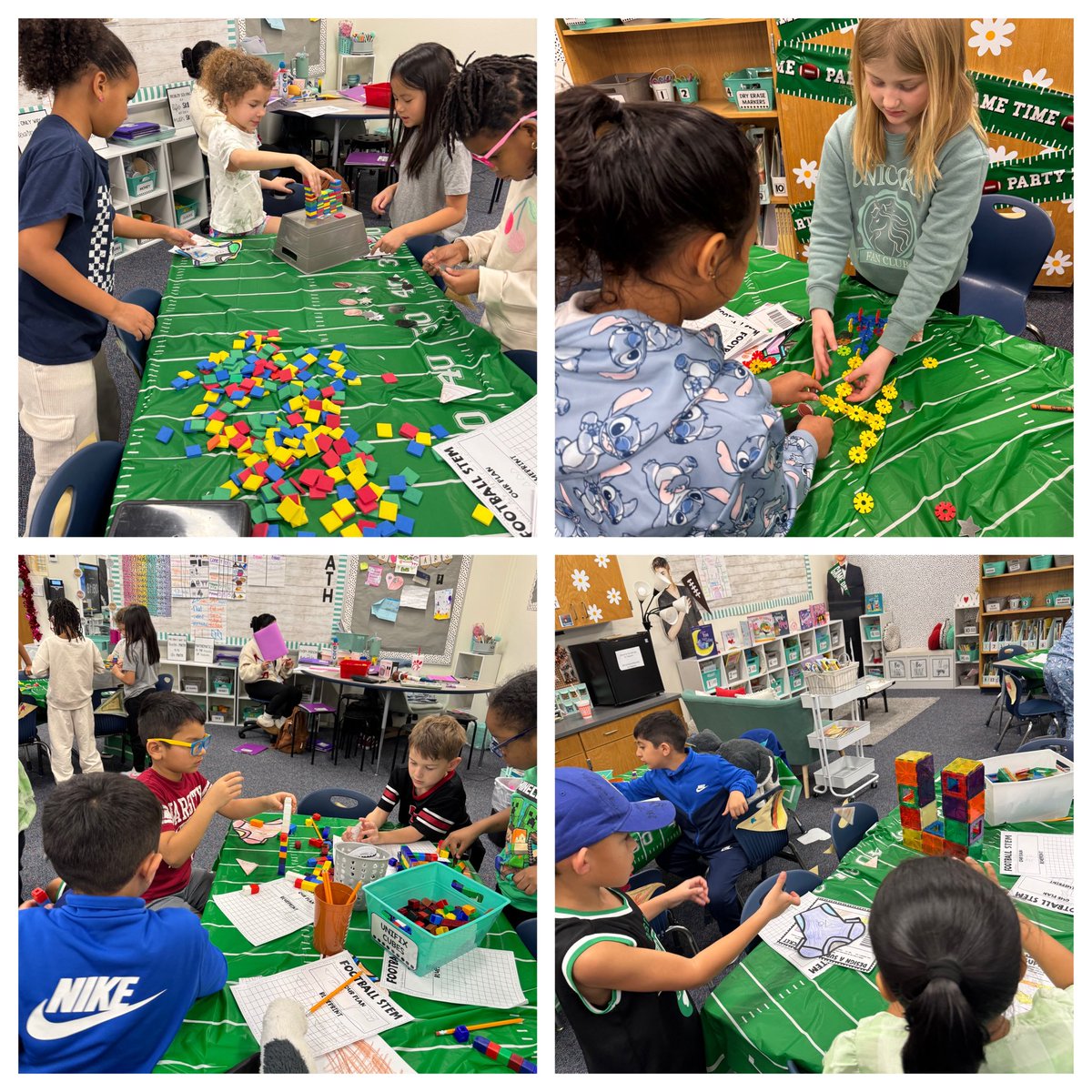 Friday was SUPER fun
We had our very own SEARSbowl 🏈

We worked as a team to create a name &amp; jersey, completed a STEM challenge to build a goal post, used our senses to write sensory poems about popcorn and even had a <a href="/KIDZBOP/">KIDZ BOP</a> halftime show

We love TEAMwork
#itsaslaughterthing