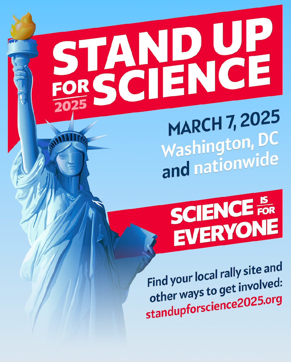 The time for action is now—stand up for science on 3/7/25.

standupforscience2025.org

I’ll see you in D.C.