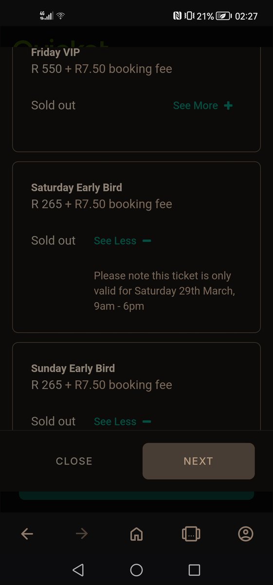 T_Grey97's tweet photo. @TAKEALOT @NTruedy All your tickets have been sold out 🥺 https://t.co/c1rFDStdpA