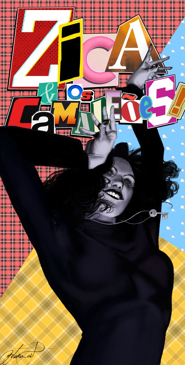 juca_art's tweet image. zica e os camaleões