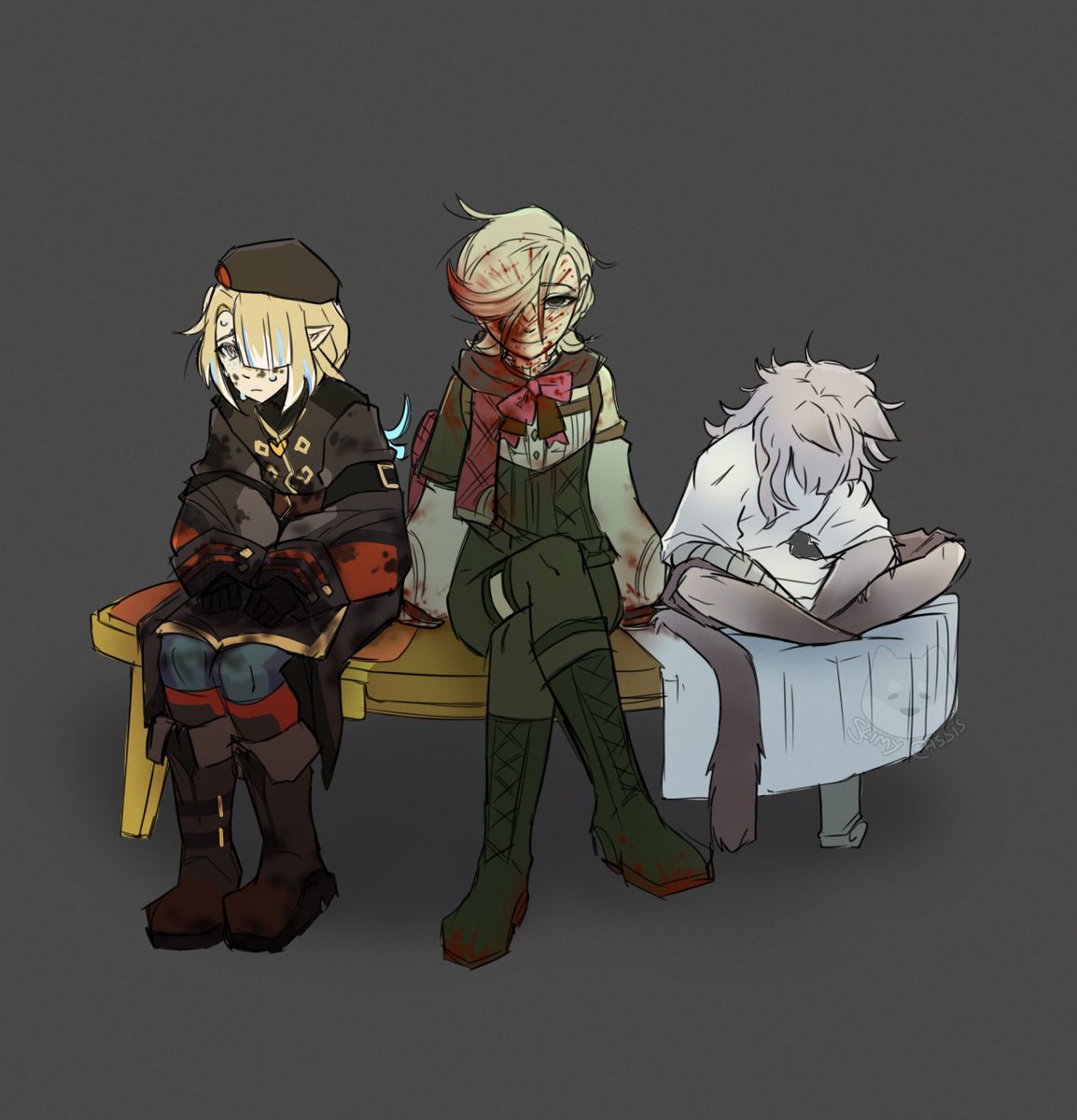 SlimyCassis's tweet photo. Family @ToastedFishDish https://t.co/sQs9cIwryA