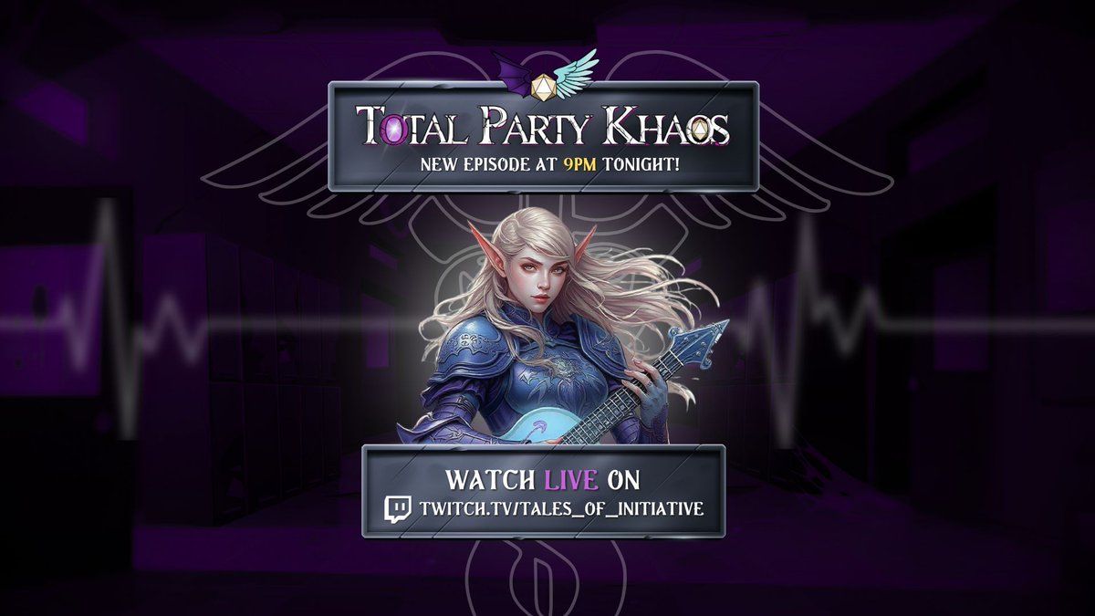 TalesInitiative's tweet image. Our party makes their way to the abandoned clinic for shelter, is shelter all they’ll find? GM'ed by @visnawesomee

EPISODE 31 | FULL HOUSE

LIVE NOW! twitch.tv/tales_of_initi… 

#DnDMovie #DnD #ttrpg #tales #fantasy #talesofinitiative #storytelling