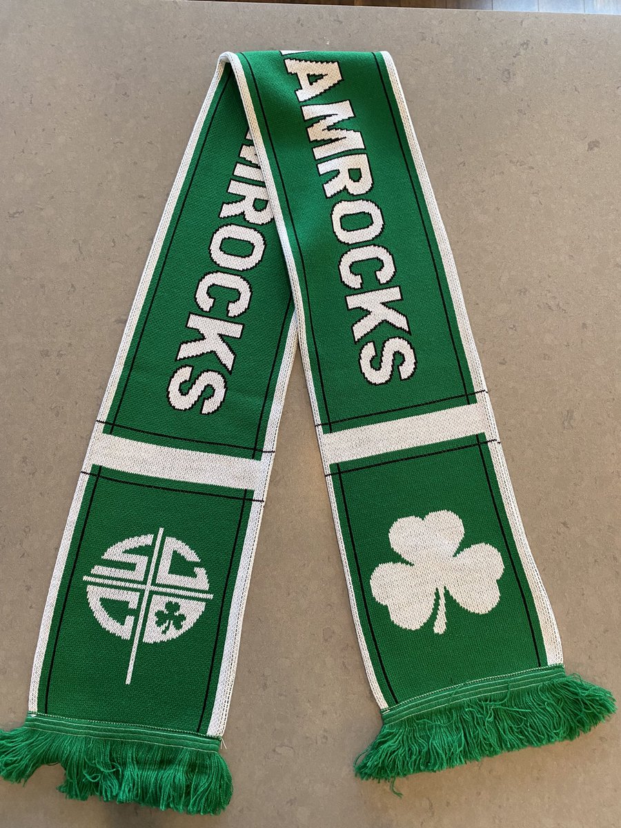 ScotusSoccer's tweet photo. Scotus Shamrock scarves are in. $23 each. Let me know if you want 1. https://t.co/Di1HvcVfz9