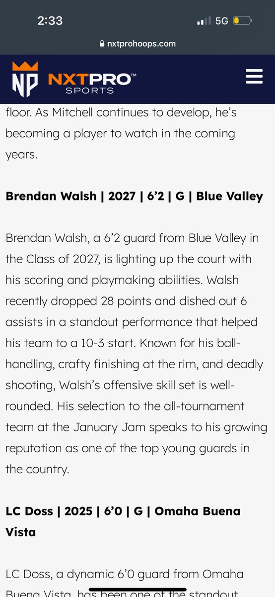 Thank you for the write up! 
<a href="/TheRyanDeppen/">Ryan Deppen</a> <a href="/NxtProHoops/">NXTPRO Hoops</a>