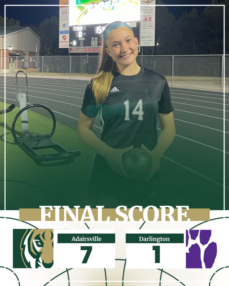 AHSSoccer306's tweet photo. A great season opener tonight. Congrats to Alexa on earning the game ball tonight. Her hard work during our off season is really paying off. Alexa scored 4 goals tonight. Great job Alexa and the rest of the Lady Tigers. #306pride https://t.co/xFEuXrPRKw
