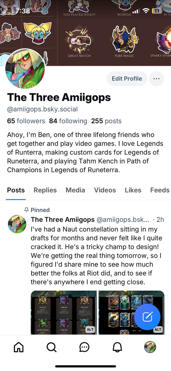 The Three Amiigops tweet media