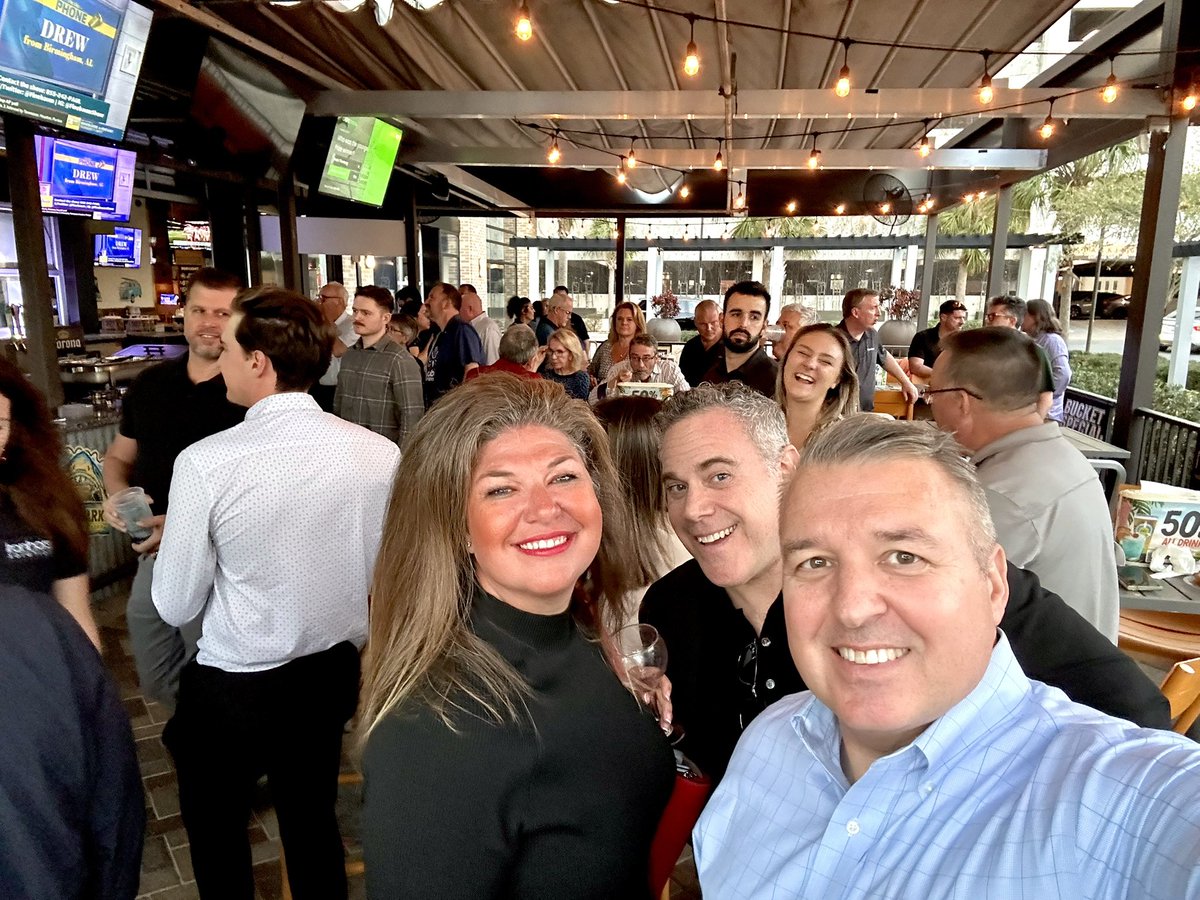 Fun times (as always) at the <a href="/AUSASunshine/">AUSA Sunshine</a> social this evening in #Orlando. It’s harder to make connections and build relationships if you don’t show up, so…I show up 😎
#networking #connections #community #ausa #florida #sunshine #defense <a href="/TeamOrlandoNews/">Team Orlando News</a>
