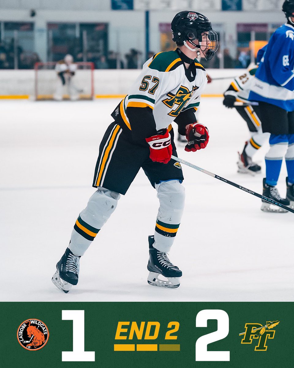Up 2-1 after the 2nd period