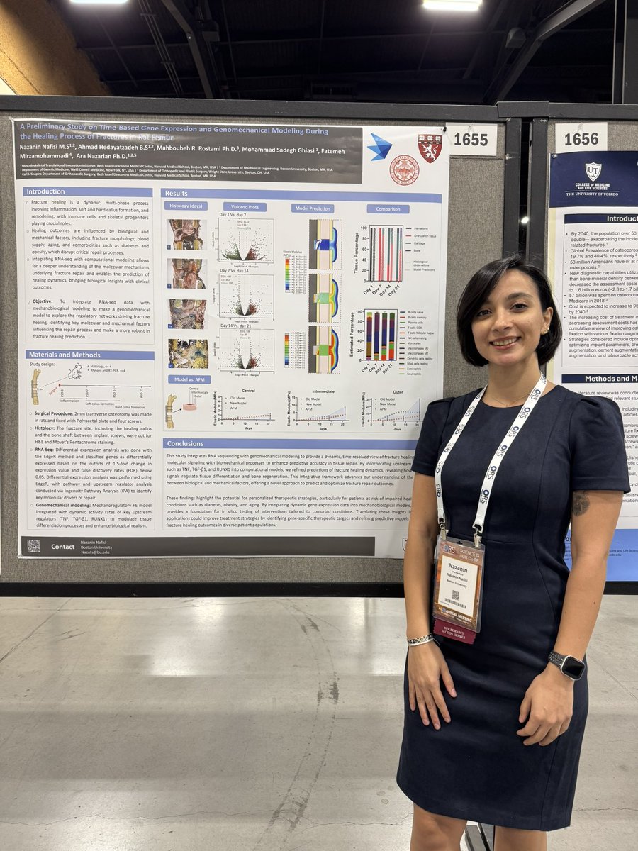 Ara Nazarian, PhD ๐ฆ๐ฒ (@nazarianlab) on Twitter photo <a href="/naznfs/">nazanin nafisi</a> from ortho_BIDMC presents her work on interation of genomic data into a mechanoregulatory FE model to inrease the accuracy of fracture healing predictions <a href="/isfrfractures/">ORS ISFR</a> <a href="/BIDMC_Research/">BIDMC Research</a> <a href="/harvardmed/">Harvard Medical School</a> <a href="/naznfs/">nazanin nafisi</a> from ortho_BIDMC presents her work on interation of genomic data into a mechanoregulatory FE model to inrease the accuracy of fracture healing predictions <a href="/isfrfractures/">ORS ISFR</a> <a href="/BIDMC_Research/">BIDMC Research</a> <a href="/harvardmed/">Harvard Medical School</a>