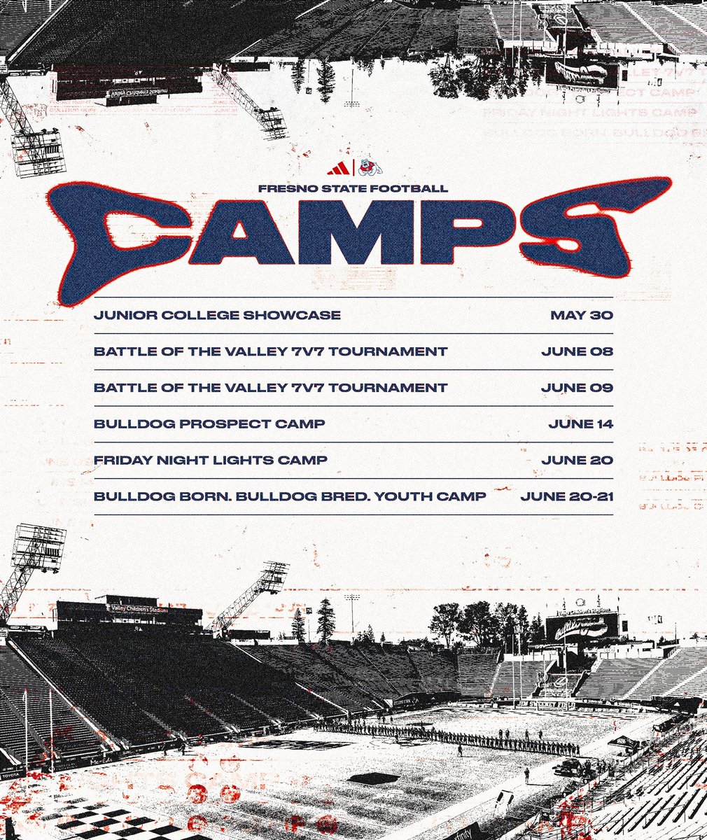 Camp dates are set!  Looking forward to working with the best talent 2026/2027 has to offer.  Come compete and showcase your talents.  #GoDogs