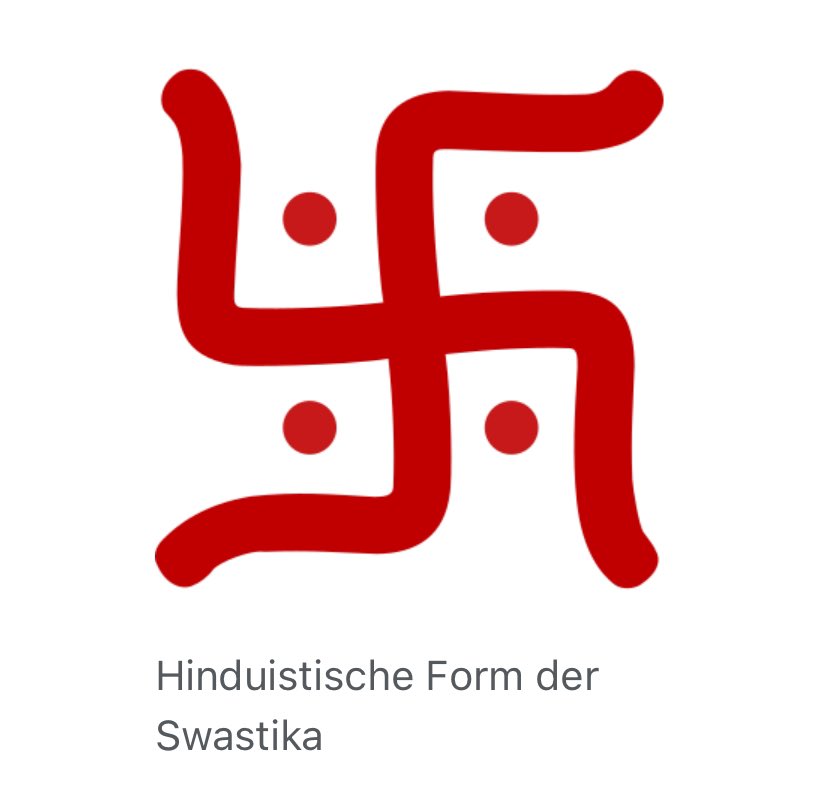 GazelleSharmahd's tweet image. And for those that claim you cannot ban the HAKENKREUZ because oh yeah…. “freedom of speech”:

Our speech is already severely limited due to exactly these dangerous Nazis assholes. Let me remind you: 

1. The #Swastika wasn’t always a symbol of hate. For more than 10,000 years,