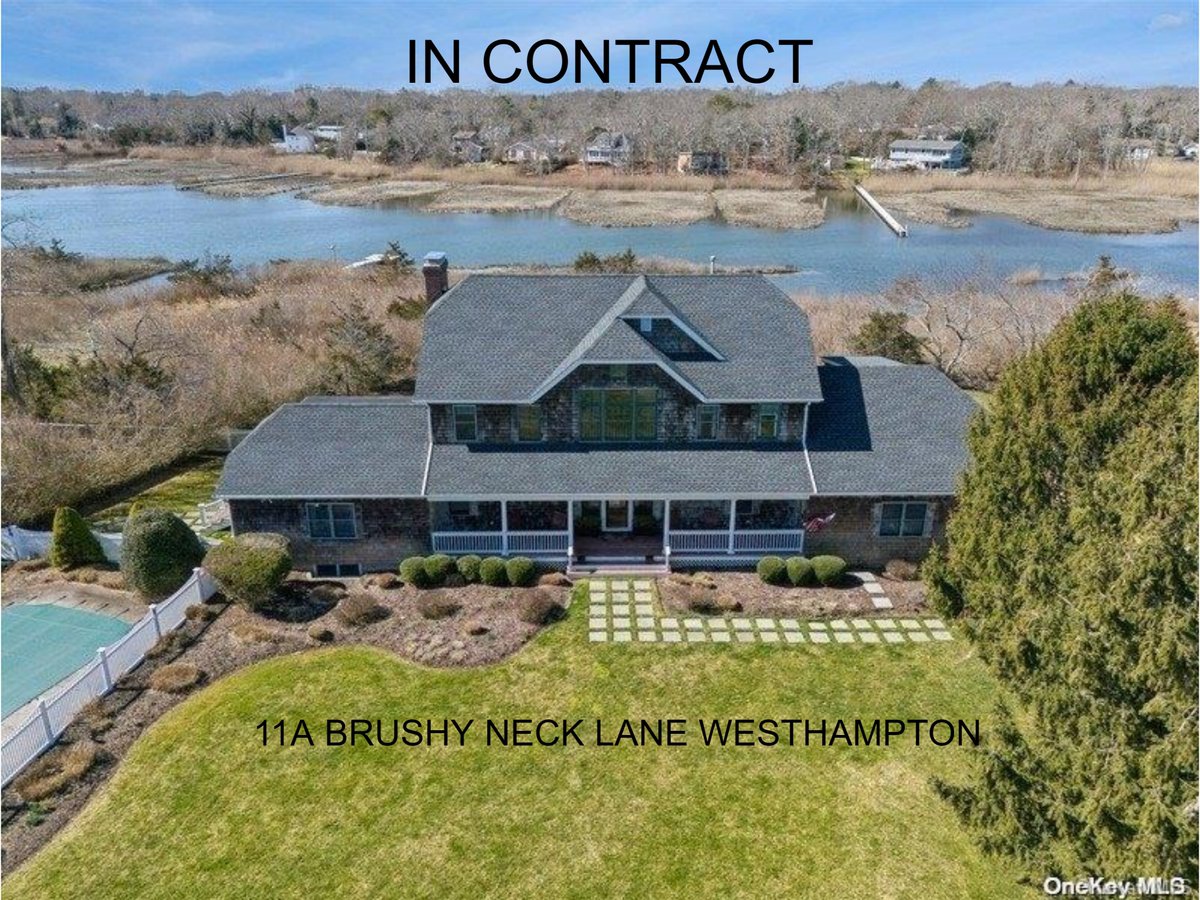 lindakabot's tweet photo. IN CONTRACT - So Happy for my Buyer Client Family for the Fully Executed Contract Status for purchase of 11A Brushy Neck Lane Westhampton … in just a few months, they will have their very own Hamptons Home instead of another summer rental this year - So exciting for them! 🏡🥂 https://t.co/f4bcDaYsbR