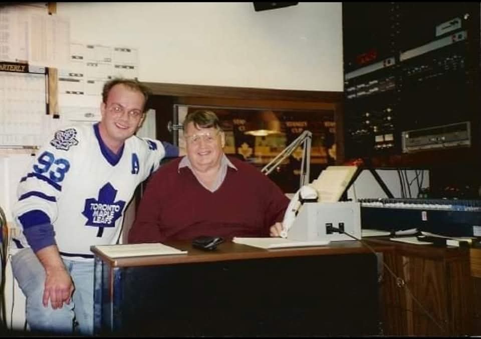 Ian Robinson (@ianrobinsonpa) on Twitter photo Sad to hear of the passing of legendary <a href="/MapleLeafs/">Toronto Maple Leafs</a> Public Address Announcer #PaulMorris at age 86.
This was us in his Maple Leaf Gardens Announce Booth pre-game Feb. 28th, 1998. Thanks for blazing the P.A. Announcer trail, Paul. #legend ππππ₯
Sad to hear of the passing of legendary <a href="/MapleLeafs/">Toronto Maple Leafs</a> Public Address Announcer #PaulMorris at age 86.
This was us in his Maple Leaf Gardens Announce Booth pre-game Feb. 28th, 1998. Thanks for blazing the P.A. Announcer trail, Paul. #legend ππππ₯