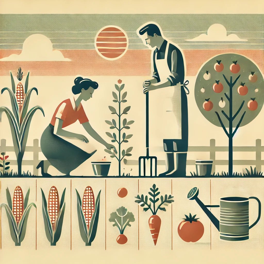 Prepper gardening, what would you add to the list?
Potatoes – Calorie-packed and easy to grow. Potatoes can be stored for months and are perfect for survival.

Corn – A staple crop that’s been feeding civilizations for centuries. Great for grinding into flour or eating fresh.