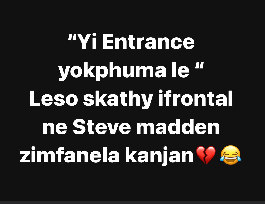 Bhut' uNduuh tweet media