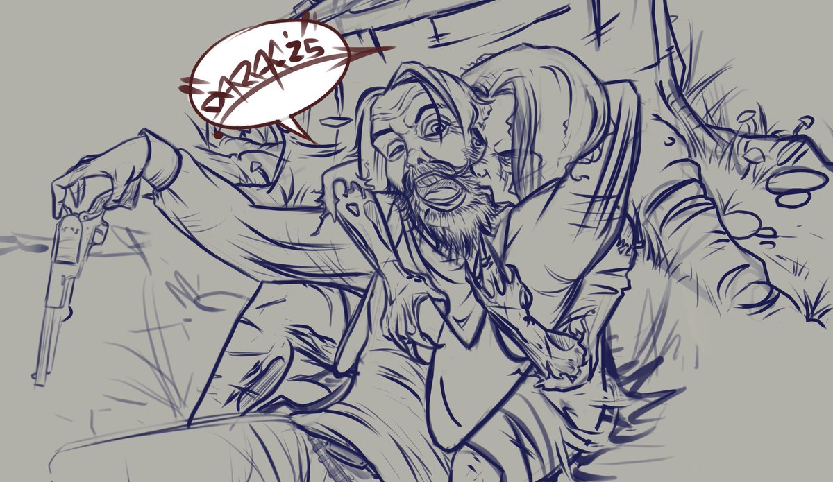 Concept/Viz Dev Sketching for Dead At High Noon while watching the Super Bowl last night. Congrats to the Eagles. What a shutout.
<a href="/Superbowl2025/">Superbowl</a>