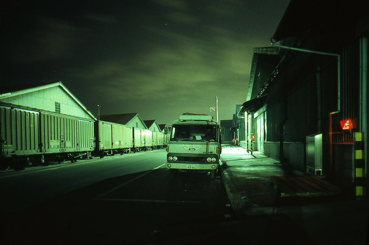 Tokyo, down by the water. Mostly at night. 1976-1982.

From various books and unpublished.

Books available via link in bio.

1. Tokyo Bay, looking east, from Funabashi. 1982.
2. Tokyo Bay, 1982.
3. Waterfront, Tokyo Bay, 1979.
4. Warehouses near Tokyo Bay, 1979.