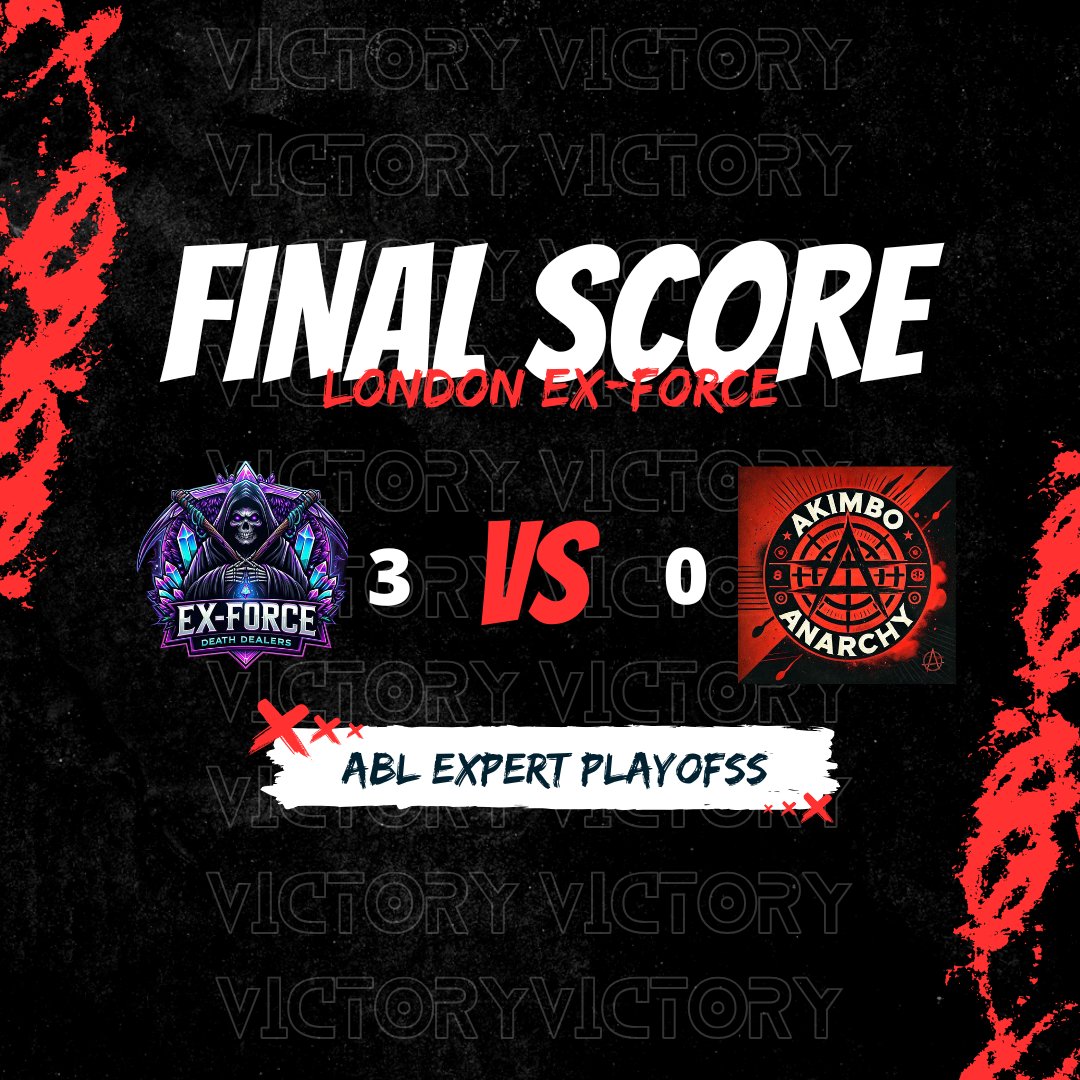 LondonExForceG's tweet photo. Ggs @AKIMBO_Org 

Ex-Force DD moves on to winners' finals https://t.co/AL3MnPLVoS