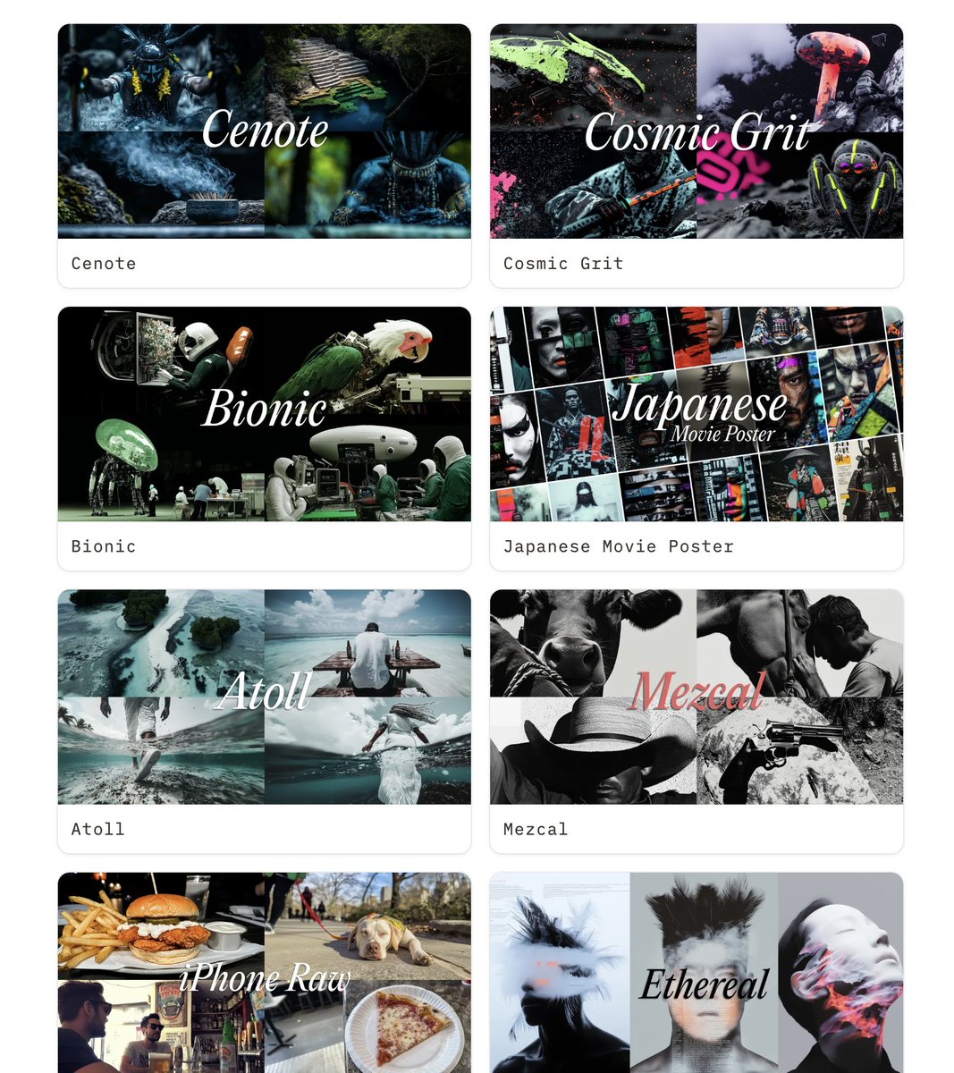 dcbruck's tweet image. Well, the time has come...

The Premium Midjourney Moodboard Collection is now live! 

And to top it off, I teamed up with my guy @Ror_Fly on this to make sure we delivered the goods!

So, what&apos;s included:
→ (15) PREMIUM MOODBOARDS: The best of the best.
→ (10) BONUS…