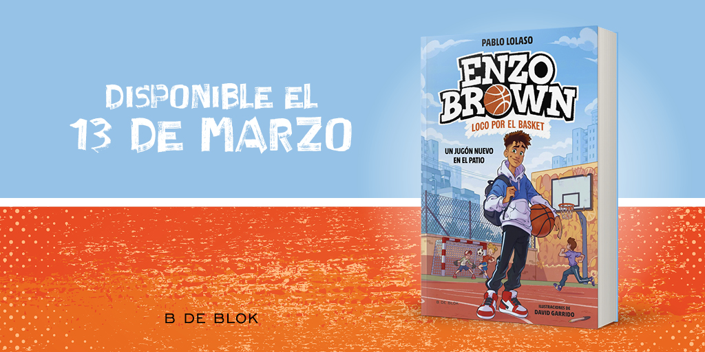 Me moría de ganas de anunciarlo: ENZO BROWN I: loco por el basket ya es una realidad después de un par de años dando vueltas en mi cabeza y en mi teclado.

🔗En preventa desde HOY aquí: acortar.link/m8Pnjp
🗓️13 de marzo en librerías y en todos lados
👨‍👩‍👦‍👦 Para todos los