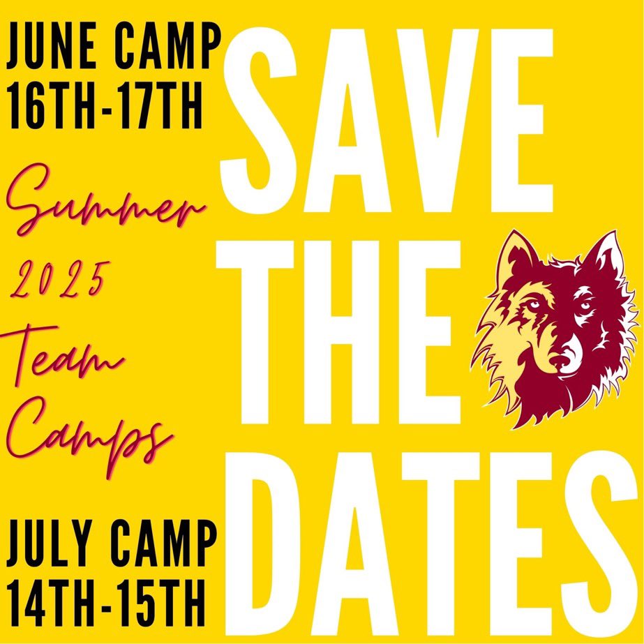 CoachK_NSU's tweet photo. 🏀 SAVE THE DATES! 🏀
Northern State Women’s Basketball Team Camps are back this summer!
📅 June 16-17
📅 July 14-15
Secure your spot today! Register here: https://t.co/r8dVsglXqV
#NSUWolves #TeamCamps #SummerHoops https://t.co/kt33lRhEwp