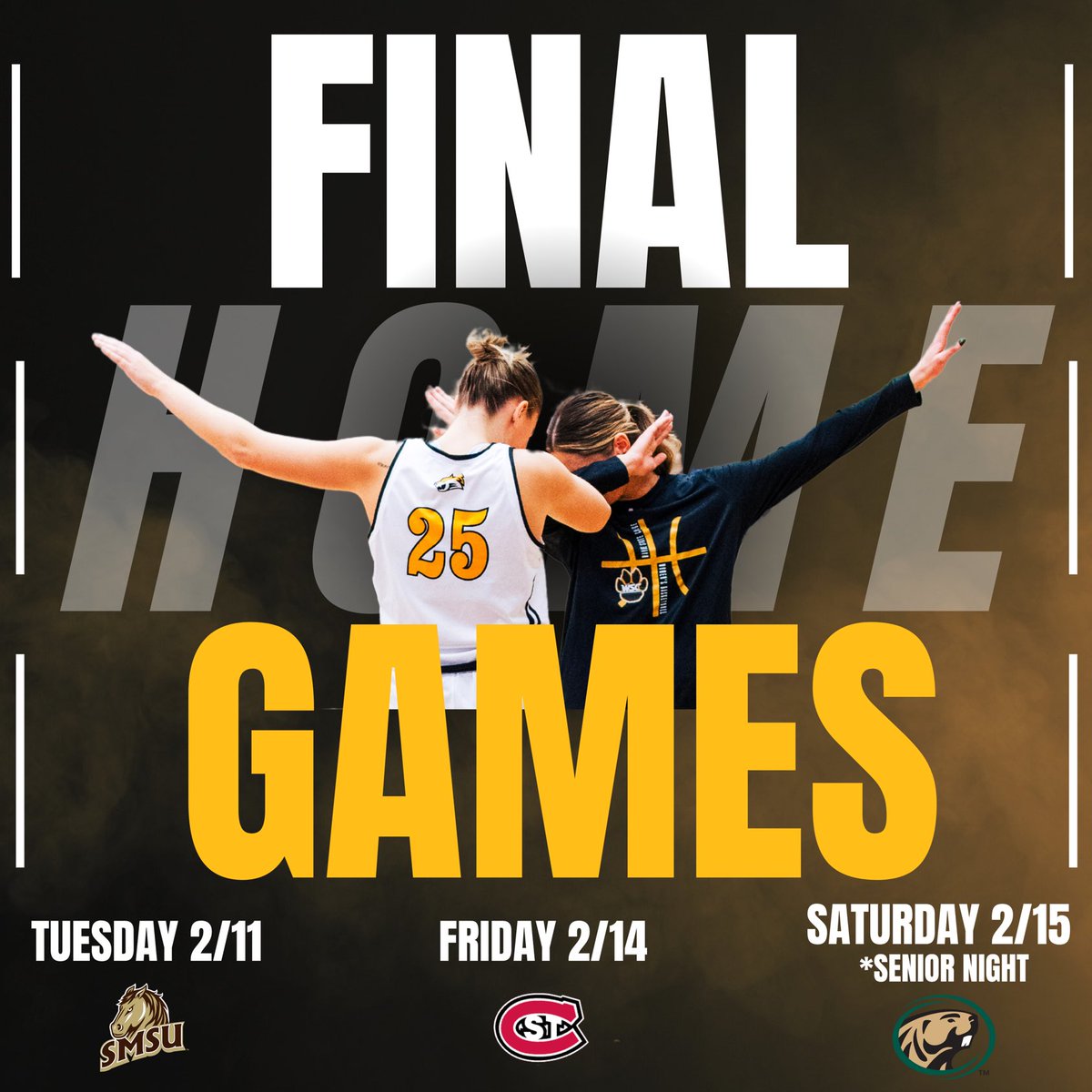Big home stretch for your Wildcats this week! Three chances to come out and support your favorite WBB team this week!! #WSCWBB #WayneStateCollege #WBB