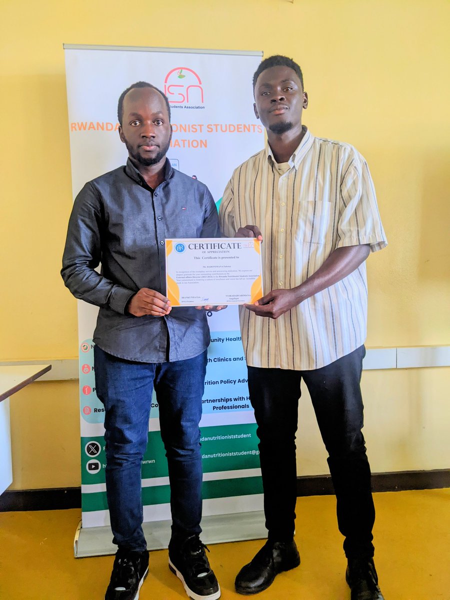 Rwanda Nutritionist Students Association tweet media