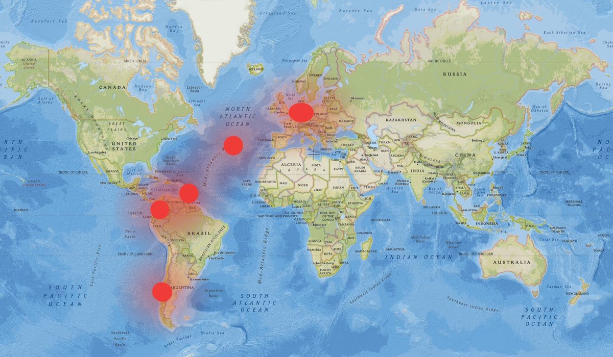 EarthquakeChil1's tweet image. Buenas Tardes #RiskMap today!!