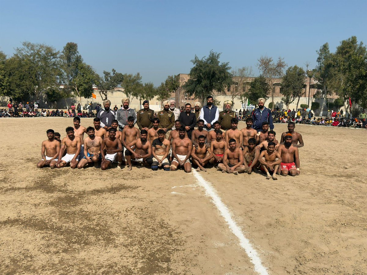 ojasvialankar's tweet photo. Surely you would have heard of @Olympics games but ever heard of *Prison Olympics*?!

Sports are best means for positive engagement and rehabilitation for inmates. Thus, we hosted a sports tournament at *Central Jail Faridkot*! @CMOPbIndia @CsPunjab

🧵 (1/2) https://t.co/kakNUEQMFa