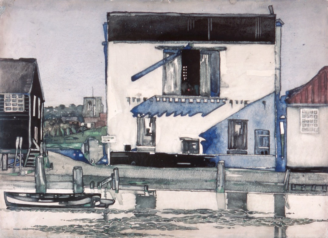 "Venetian Palace, Blackshore on the Blyth". Charles Rennie Mackintosh. 1914.
Image: Hunterian.