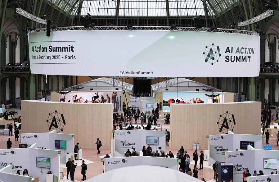 XHNews's tweet photo. #AI #ActionSummit kicks off in Paris, bringing together representatives from nearly 100 countries and over 1,000 stakeholders to discuss global AI governance, innovation, and public interest AI https://t.co/5VTahzgvGU https://t.co/ci8M120Ttk