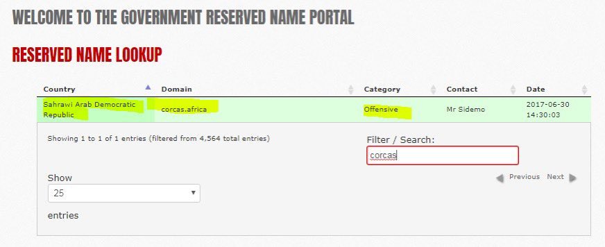 BreikaBeiba's tweet photo. Remembring when Smail Chergui (former 🇩🇿guru @ OAU/AU) blocked allocation of internet domain name "https://t.co/FjuZI8HU07" to #CORCAS!
#SaharaOccidental #WesternSahara
#MoroccanSahara #Algeriameddling
Sahara Occidental / Western Sahara
#38thAUSummit #AUSummit #dotAfrica https://t.co/TgtvW3sJDO