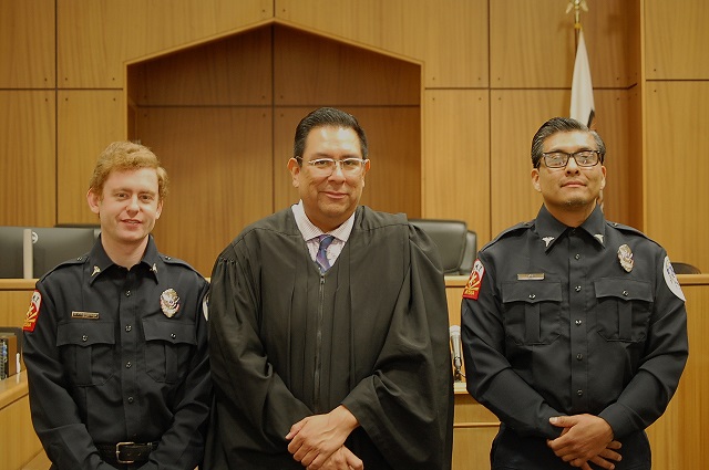 Gilariverhealth's tweet image. Congratulations to EMT Laramie Kisto and EMT Lawson Fitzsimmons for being our newest sworn members of the EMS department. Thank you, Chief Judge Hill, for the ceremony and the words of thankfulness and encouragement.

#EMS #EmergencyMedicalServices #CaringForTheCommunity #EMSLife…