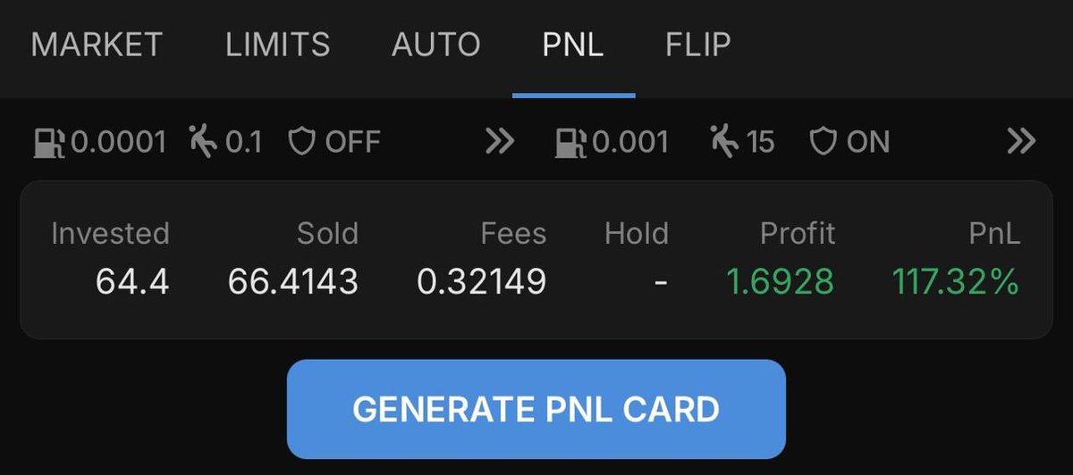 fasol_robot's tweet photo. 🖤 FASOL Updated

> PNL Tab – Full trade breakdown per token. Track Invested, Sold, Fees, Hold, and your true Profit & PnL after all fees! 
Replaces MY TXS window for better insights.

> Upgraded Wallet – Cleaner, faster, and now with QR deposits.

> Faster Charts – We keep accelerate it! See the results in bot.

Test the new features now! 💻👇
https://t.co/HWH0Jvfhzl