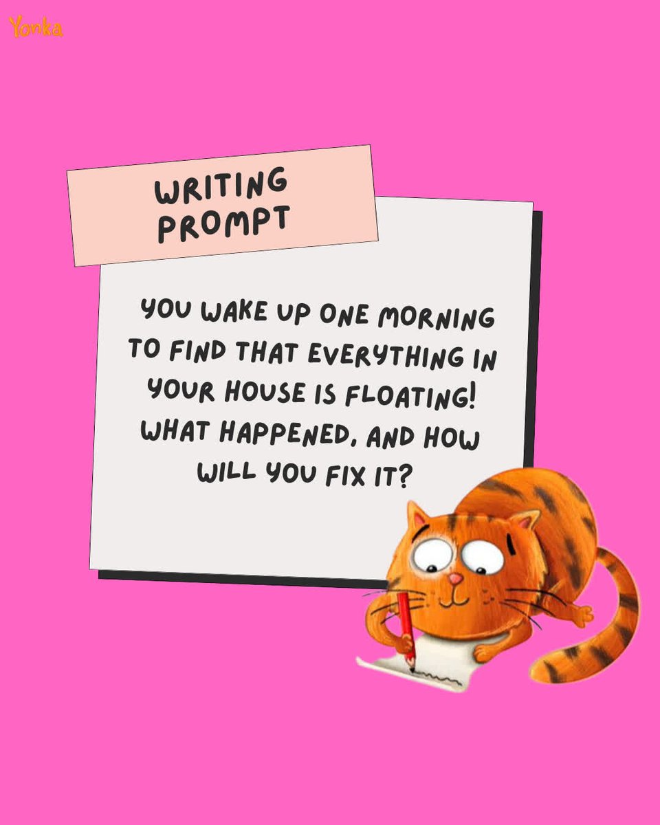 YonkaTheCat's tweet photo. ✨Writing prompt for the day! Leave your response in the comments below!✨ https://t.co/Gw55Eobxq1