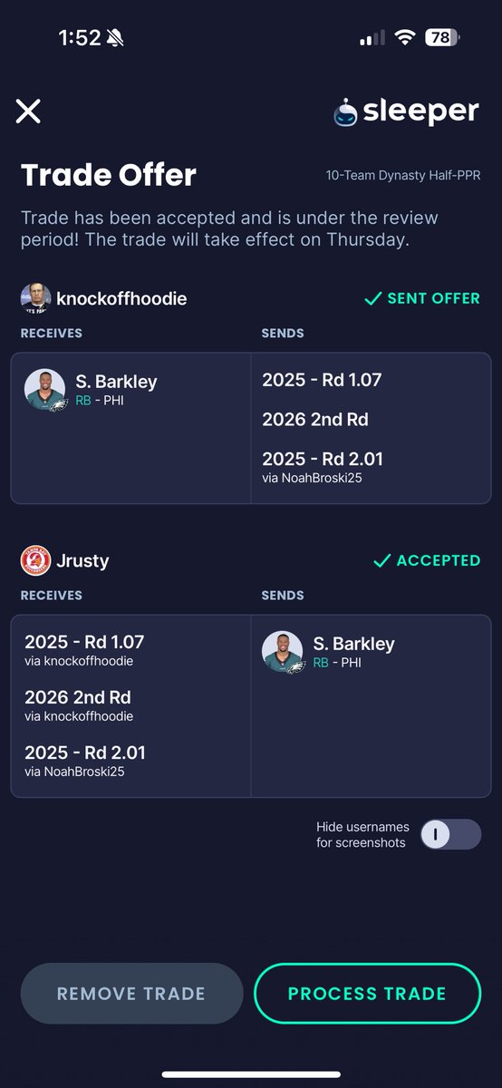 Fuck it, we ball. 

#dynasty #FantasyFootball